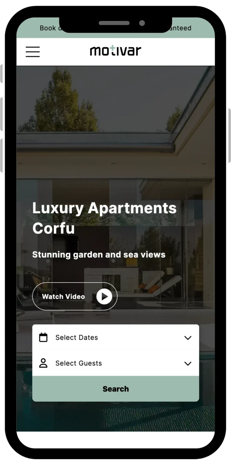 motivar accommodation theme mobile 01