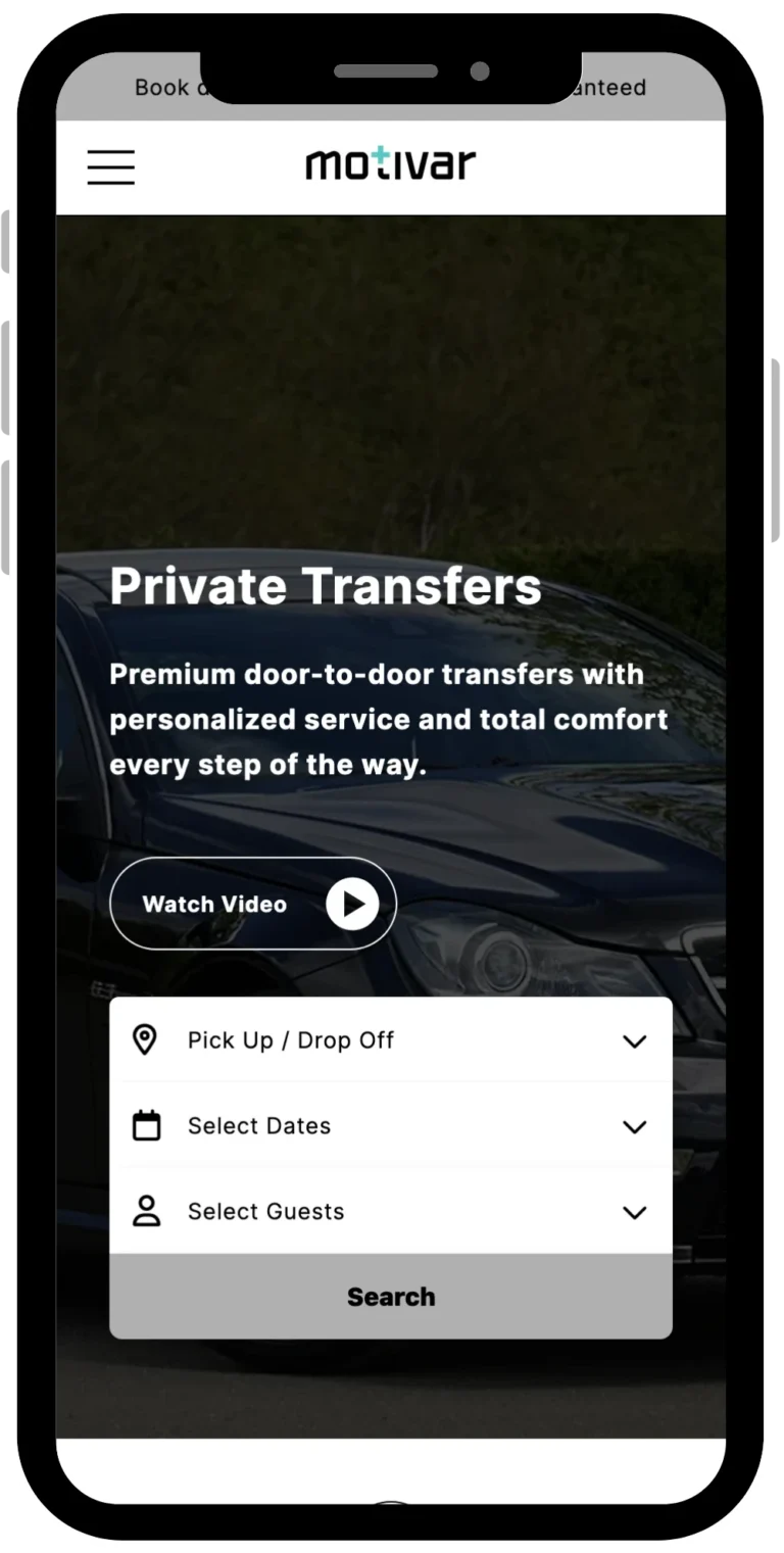 motivar transfers rental theme mobile 01