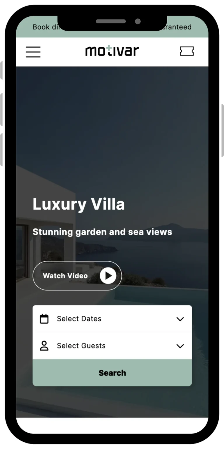 motivar villas single theme mobile