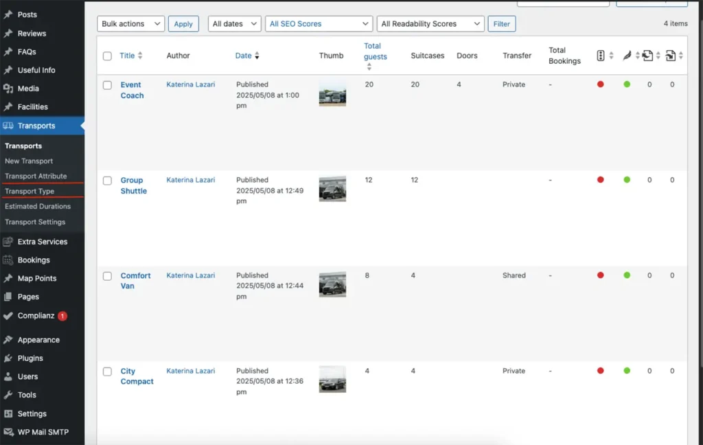 motivar manual transports 6
