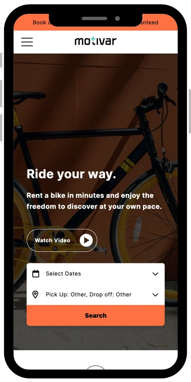 motivar bikerental theme mobile 01